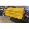 Image 7 : 2025 SDLANCH SDLD25 YELLOW RIDE ON GAS POWERED MINI CRAWLER DUMPER, 3 SPEED WITH 9" TRACKS & TOOLBOX