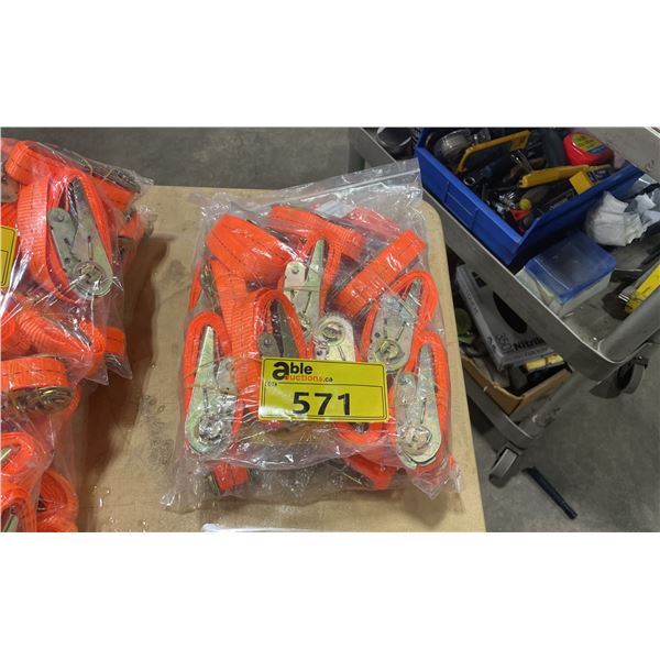 IRANCH IRTS1.5 TIE DOWN STRAPS 20PCS TOTAL