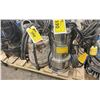 Image 2 : 3 HEAVY DUTY INDUSTRIAL ELECTRIC SUBMERSIBLE PUMPS
