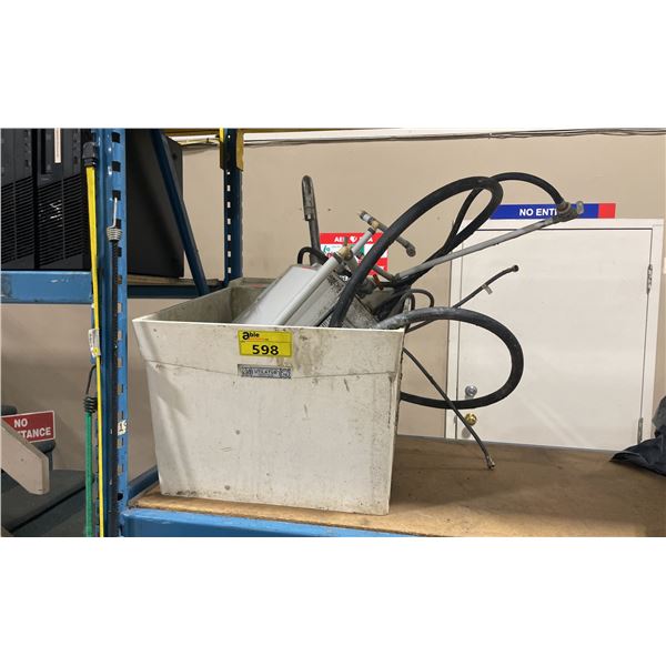 ULTRA TUB WASH BASIN WITH FAUCET, MINI WATER HEATER