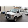 Image 1 : 2010 FORD E350 VAN WHITE VIN 1FBSS3BL8ADA25528