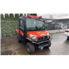 Image 4 : 2019 KUBOTA RTV X1100C, TRUCKSTER, ORANGE, VIN A5KC2GDBKKG049412, *NOT RUNNING*