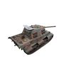 Image 2 : Highly detailed WWII German tank 10" long