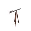 Image 2 : Vintage telescope on tripod, great for staging/decorating, telescope is 38", tripod is 38"