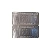 Image 2 : 2 Wisconsin license plates 71 & 72