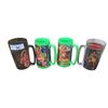 Image 1 : 4 Snap-on plastic mugs