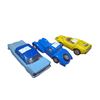Image 2 : 3 vintage die cast cars, 1:43 scale, Matchbox Shovel Nose, Bugatti & Plymouth