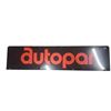 Image 2 : Vintage metal double sided Autopar (Chrysler) sign 48"x12"