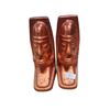 Image 2 : 2 heavy metal book ends, metal unknown, heavy