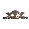 Image 2 : Large antiqye cast iron building ornament, very heavy, 27"x11"