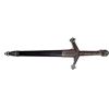 Image 2 : Vintage medieval sword with ornate handle 20" NIB