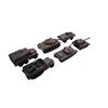 Image 2 : 6 vintage army vehicles ea 3"