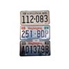 Image 1 : 3 US license plates, 65 Virgina, 88 & 89 Washington