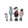Image 1 : 4 wooden Christmas nutcrackers, tallest is 14"