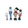 Image 2 : 4 wooden Christmas nutcrackers, tallest is 14"