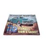 Image 1 : Tin car sign 19"x15"
