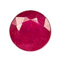 .9ct Excellent Round Cut Red Ruby (GMR-0616)