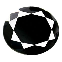 2.20ct Attractive Superb AAA Jet Deep Black Diamond (GEM-3664)