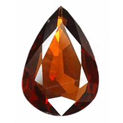 2.73ct Magnificent Pear Red Orange Spessartite IF (GEM-18268)