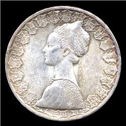 1958 Italy 500 Lira Silver AU+ (COI-5748)
