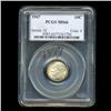 Image 1 : 1947 Roosevelt Dime Graded PCGS MS66 with FB (COI-4777)