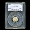 Image 3 : 1947 Roosevelt Dime Graded PCGS MS66 with FB (COI-4777)