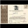 Image 1 : 1970s Nyvatex Oil Stock Certificate Scarce Brown (COI-3421)