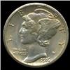 Image 1 : 1916S Mercury Dime Coin Gem+ Unc FB ERROR (COI-3137)