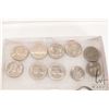 Image 2 : Large selection of Canadian coins including pennies, nickels, dimes, quarter and dollar coins, note:
