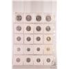 Image 2 : Sheet containing Canadian coins including dollar, fifty cent, quarter, dime and nickels for the year