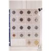 Image 10 : Nine sheets of Canadian coins including specialty quarters, selection of pennies, early loonies and 