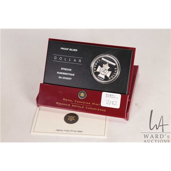 2006 Canadian .9999 fine silver dollar coin- 150th Anniversary of the Establishment of the Victoria 