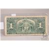 Image 2 : 1937 Bank of Canadian one dollar bill with good poker hand serial number