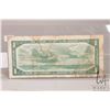 Image 3 : Two Canadian 1954 devils' face bank notes including one dollar and ten dollar