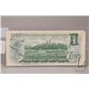 Image 2 : 1973 Canadian $1 bill with two digit radar serial number