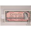Image 1 : 1954 Canadian $2 bank note