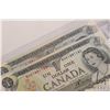 Image 3 : Two 1973 Canadian $1 bank notes with consecutive serial numbers