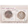 Image 1 : Two Canadian silver dollars including 1952 and 1965