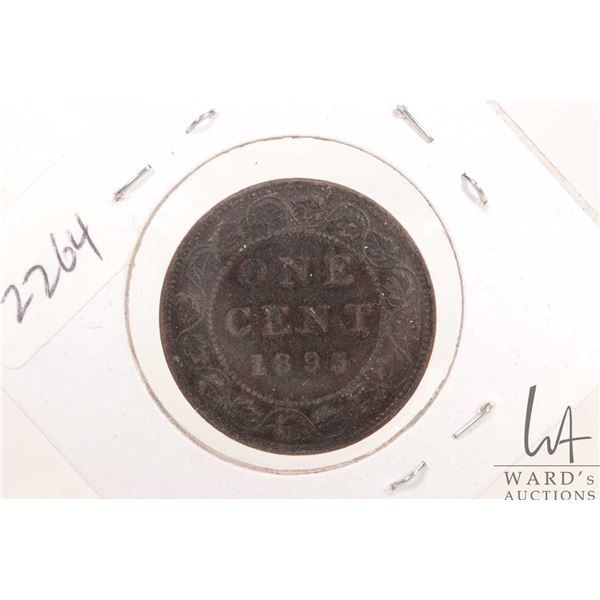 Canadian 1895 large penny