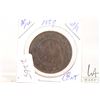 Image 1 : Canadian 1859 large penny