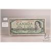 Image 1 : 1954 Devil's face Canadian one dollar bill