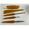 Image 3 : Art Deco Celluloid Manicure Set  5 Tools