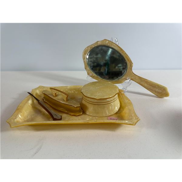 Art Deco Celluloid Manicure Tools Set