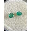 Image 3 : Trio of Emerald Gemstone Pairs   Oval Cut Sets