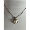 Image 15 : Collection of Gold Tone Necklaces with Pearl and Pendant Accents