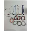 Image 1 : Lot of Handmade Beaded Jewelry   Necklaces and Bracelets