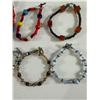 Image 5 : Lot of Handmade Beaded Jewelry   Necklaces and Bracelets
