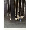 Image 2 : Collection of 8 Vintage & Modern Necklaces – Mixed Charms and Chains