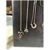 Image 3 : Collection of 8 Vintage & Modern Necklaces – Mixed Charms and Chains