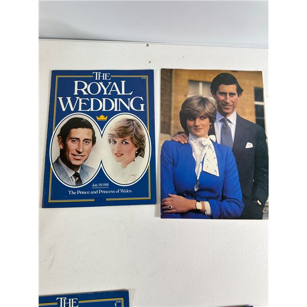 The Royal Wedding   The Prince and Princess of Wales, July 29, 1981 (with Portrait Print)
